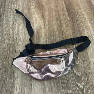 Pink Metallic Fanny Pack